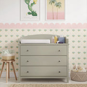 Pineapples and Dots Wallpaper - Peel & Stick Wallpapers by Made of Sundays