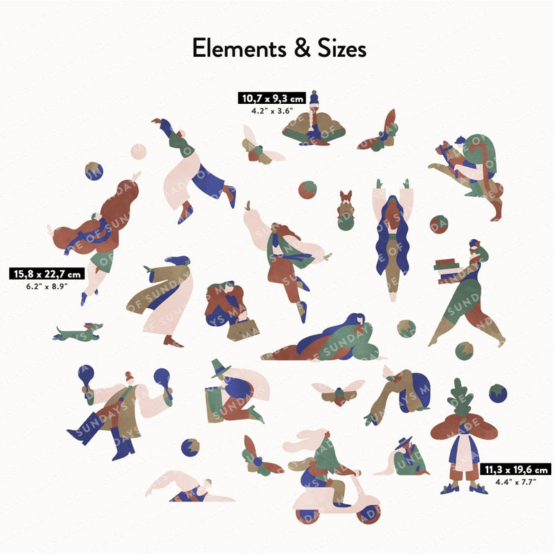 Playful Characters by Janine Rewell - Made of Sundays