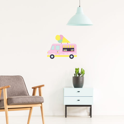 Pop Ice cream truck Wall Sticker, wall decals by Made of Sundays