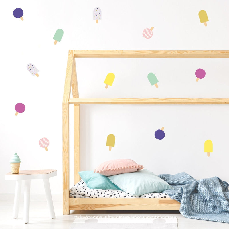 Pop Popsicles Wall Stickers, wall decals by Made of Sundays