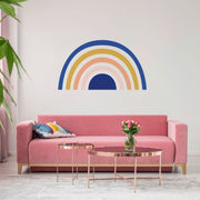 Rainbow Mural wall sticker, Art Deco, wall decals by Made of Sundays