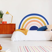 Rainbow Mural wall sticker, Art Deco, wall decals by Made of Sundays