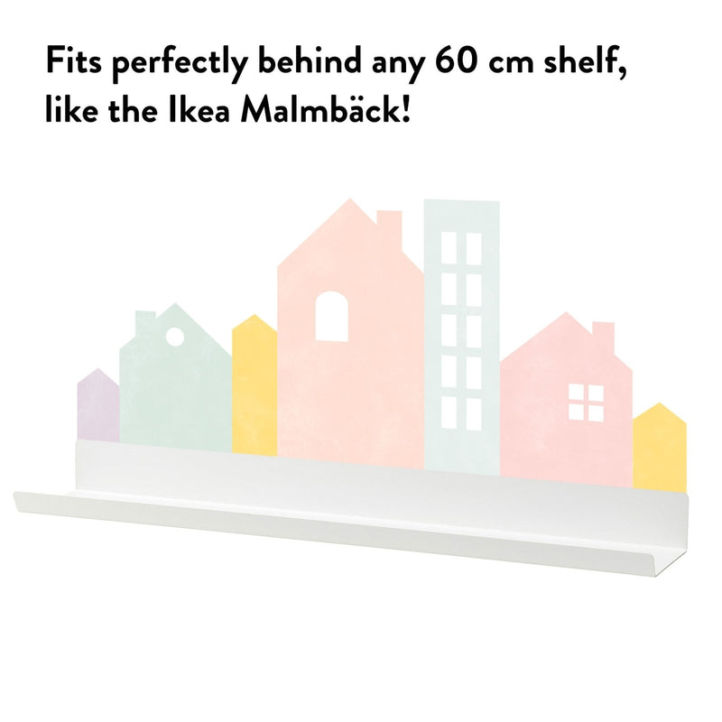 Small City Houses Wall Stickers