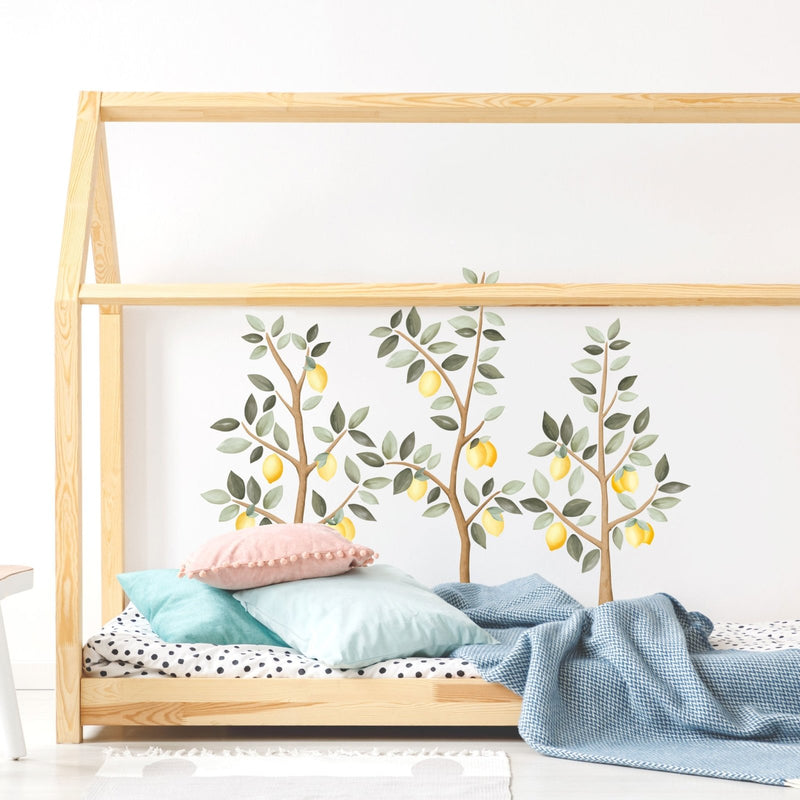 Small Lemon Trees Wall Stickers