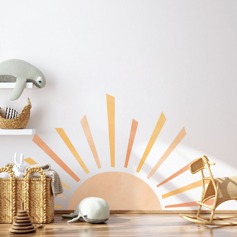 Small Rising Sun wall sticker