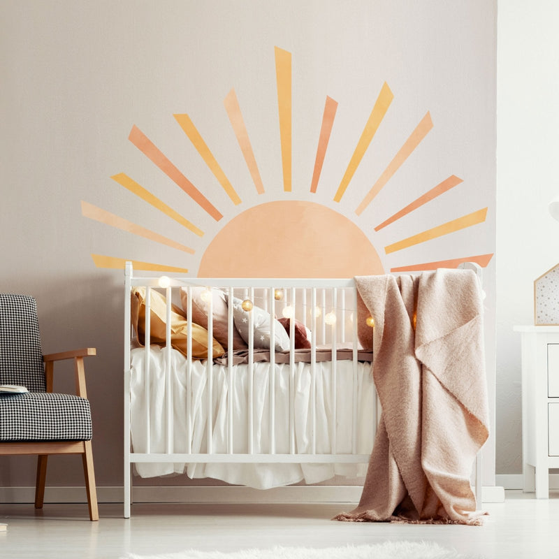 Small Rising Sun wall sticker