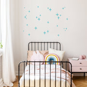Sparkling Stars Wall Stickers, wall decals by Made of Sundays