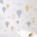 Striped Hot Air Balloon Wall Stickers - Made of Sundays