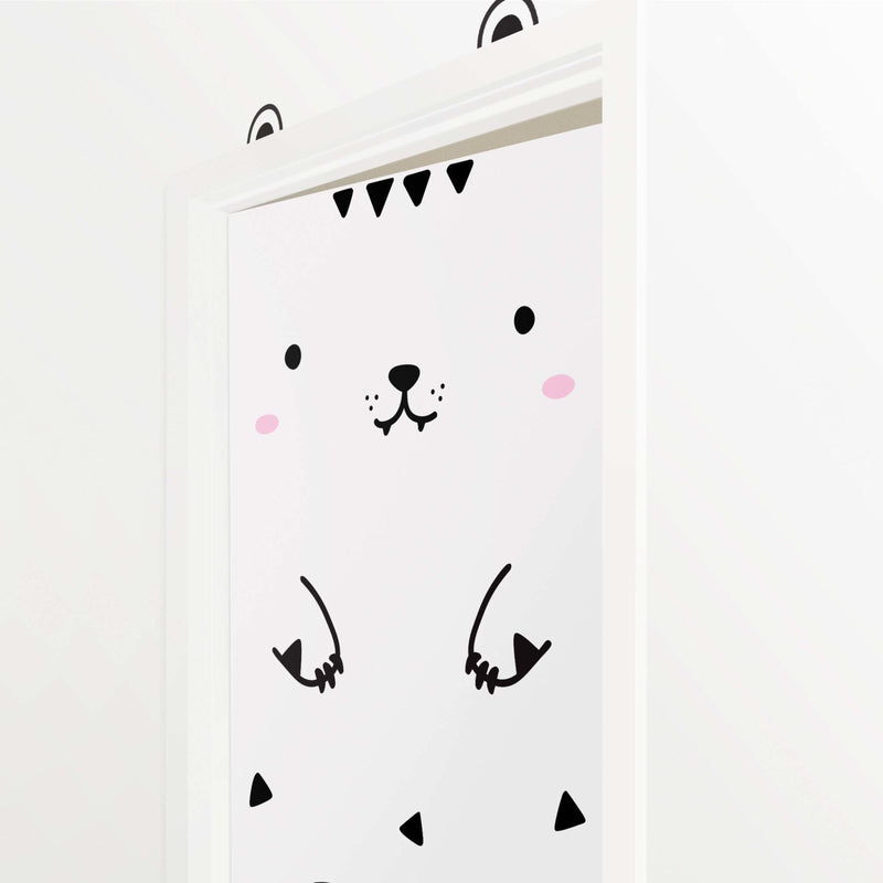 Tofu le Tigre, Autocollant de Porte