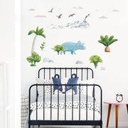 Triceratops Dinosaur Wall Sticker, wall decals by Made of Sundays
