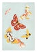 Vintage Colouful Butterflies, Poster - Made of Sundays