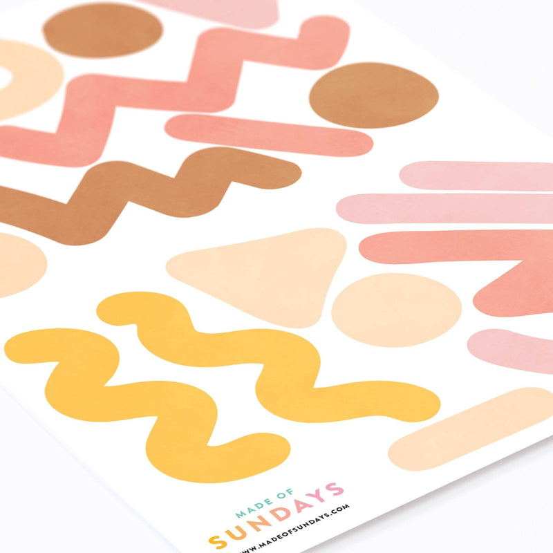 Stickers Muraux Chauds Memphis