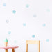 Watercolour Polka Dots Wall Stickers, 6 cm, wall decals by Made of Sundays