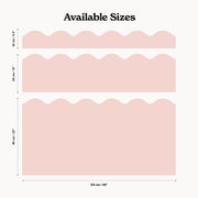 Wave Wallpaper Border - Peel & Stick Wallpapers by Made of Sundays