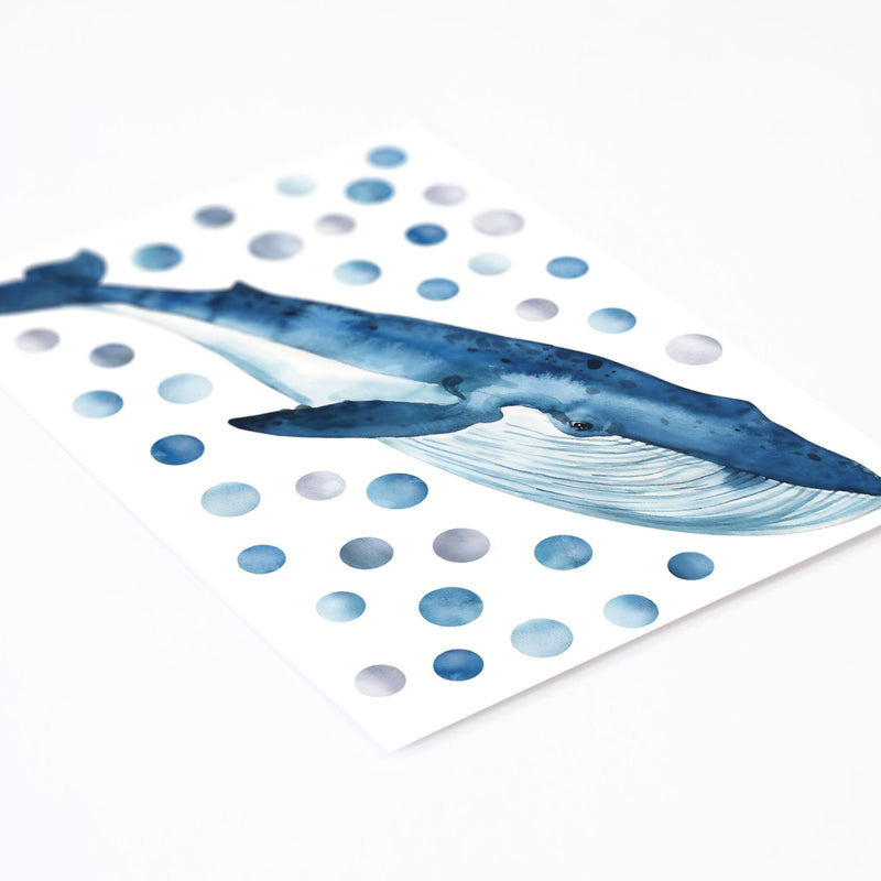 Whales and Dolphins Wall Stickers, Sea Theme Pack, wall decals by Made of Sundays