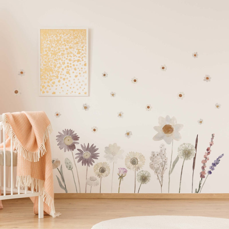 Wild flowers Wall Stickers