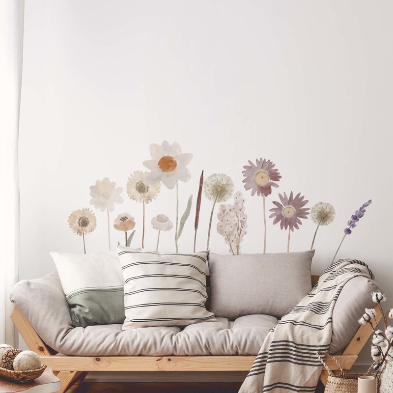 Wild flowers Wall Stickers
