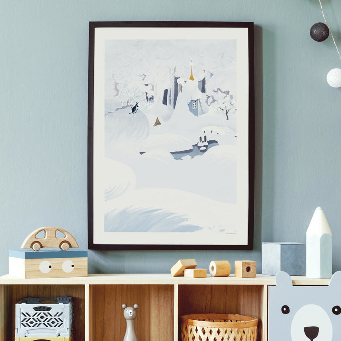 L'hiver dans la vallée des Moomin Poster