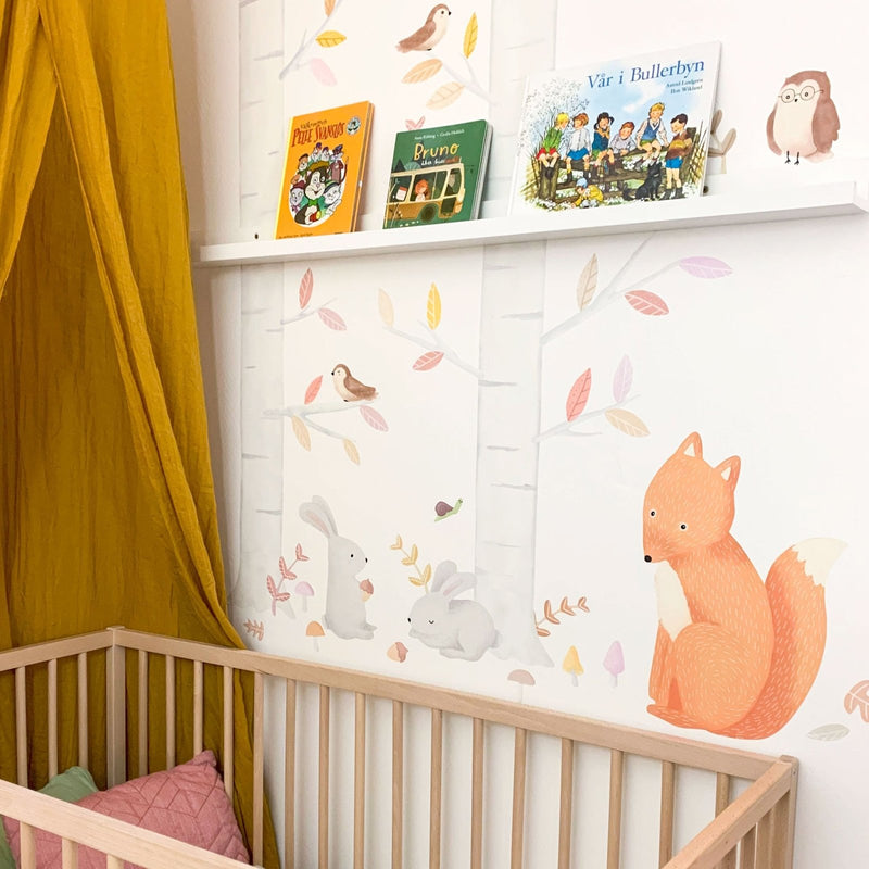 Woodland Forest & Animals Theme Pack, wall decals by Made of Sundays