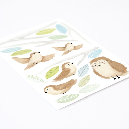 Woodland Spring Birds Wall Stickers, wall decals by Made of Sundays