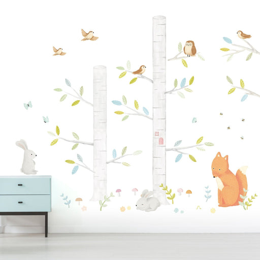 Woodland Spring Forest & Animals Theme Pack, wall decals by Made of Sundays