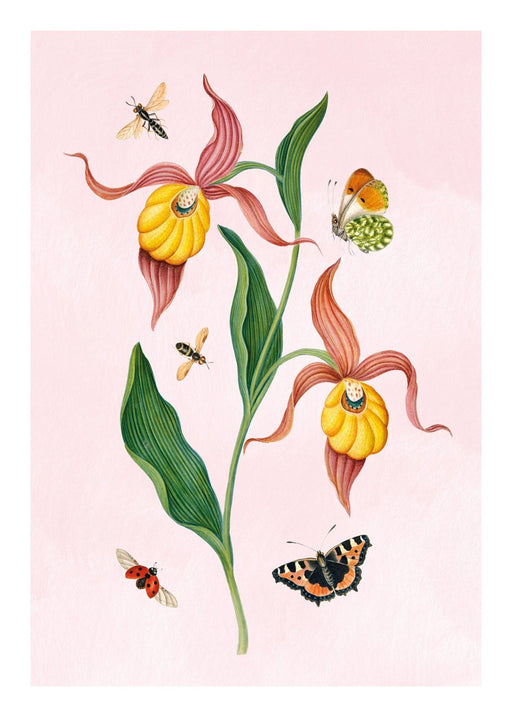 Yellow Botanical Flowers, Poster - Made of Sundays